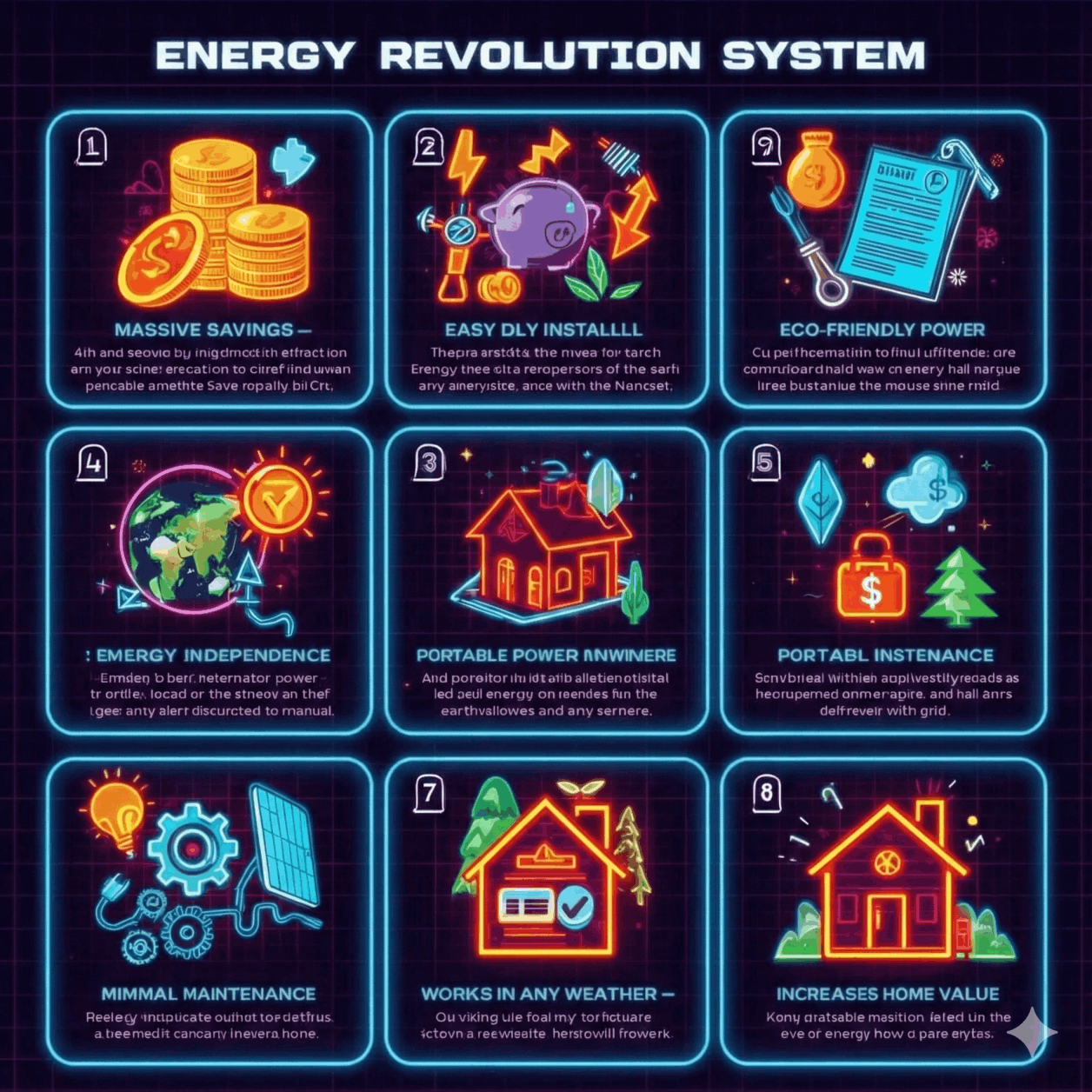 Benefits of Energy Revolution System